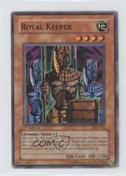 Royal Keeper 1st Ed. YuGiOh Pharaonic Guardian #PGD-018 2003 - Image 1