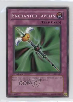 Enchanted Javelin Unlimited YuGiOh Starter Deck Pegasus #SDP-049 2003 - Image 1