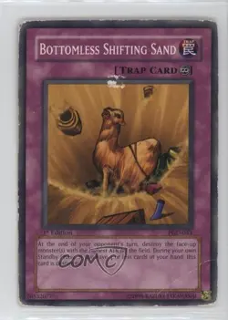 Bottomless Shifting Sand 1st Ed. YuGiOh Pharaonic Guardian #PGD-043 2003 - Image 1