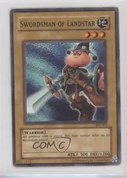 Swordsman of Landstar Unlimited YuGiOh Starter Deck Joey #SDJ-002 2003 - Image 1