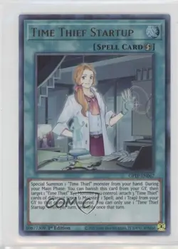 UR - Time Thief Startup 1st Ed. YuGiOh Ghosts From The Past #GFTP-EN067 - Image 1