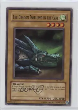 The Dragon Dwelling in Cave Unlimited YuGiOh Starter Deck Kaiba Evolution 2004 - Image 1