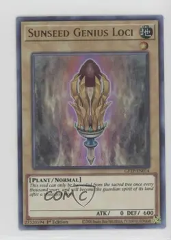 UR - Sunseed Genius Loci 1st Ed. YuGiOh Ghosts From The Past #GFTP-EN014 - Image 1