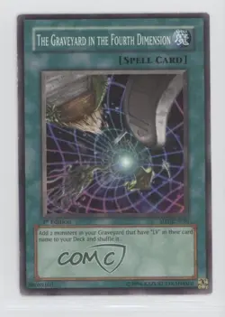 The Graveyard in Fourth Dimension 1st Ed. YuGiOh Dragon's Roar Structure Deck - Image 1