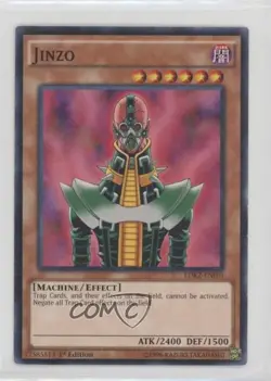 Jinzo 1st Ed. YuGiOh Legendary Decks II - Collector's Set #LDK2-ENJ10 - Image 1