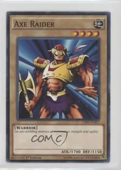 Axe Raider 1st Ed. YuGiOh Legendary Decks II - Collector's Set #LDK2-ENJ07 - Image 1