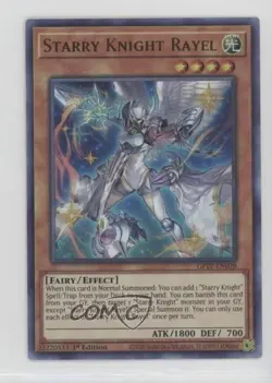 UR - Starry Knight Rayel 1st Ed. YuGiOh Ghosts From The Past #GFTP-EN028 - Image 1