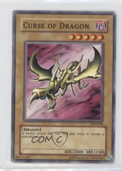 Curse of Dragon Unlimited YuGiOh Starter Deck Yugi #SDY-008 2002 - Image 1