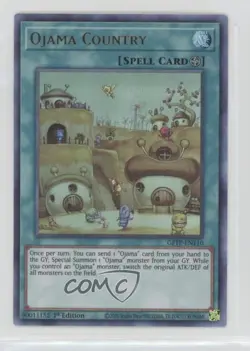 UR - Ojama Country 1st Ed. YuGiOh Ghosts From The Past #GFTP-EN110 - Image 1
