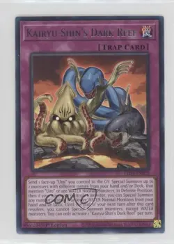Kairyu Shin's Dark Reef 1st Ed. YuGiOh Legendary Duelists: Duels from the Deep - Image 1