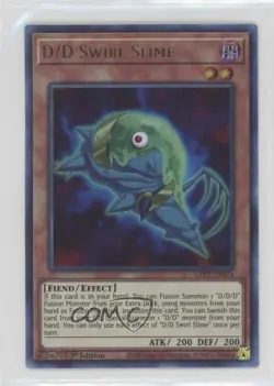 D/D Swirl Slime Ultra Rare 1st Ed. YuGiOh Ghosts From The Past: 2nd Haunting - Image 1