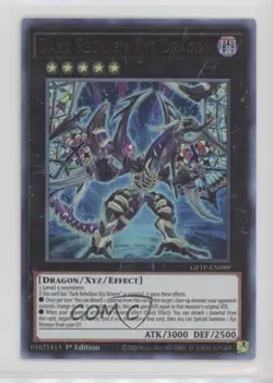 UR - Dark Requiem Xyz Dragon 1st Ed. YuGiOh Ghosts From The Past #GFTP-EN099 - Image 1