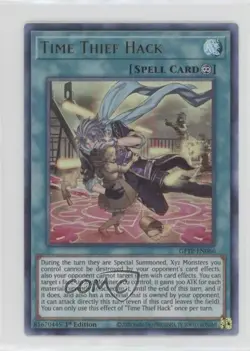 UR - Time Thief Hack 1st Ed. YuGiOh Ghosts From The Past #GFTP-EN066 - Image 1