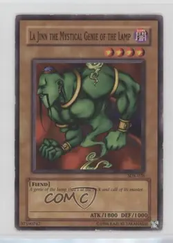 La Jinn the Mystical Genie of Lamp Unlimited YuGiOh Starter Deck Kaiba #SDK-026 - Image 1