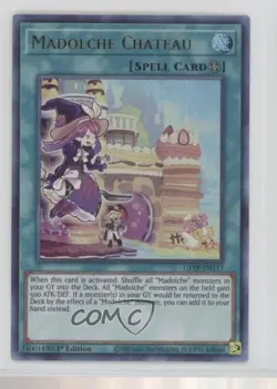 UR - Madolche Chateau 1st Ed. YuGiOh Ghosts From The Past #GFTP-EN117 - Image 1