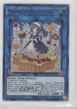 UR - Madolche Fresh Sistart 1st Ed. YuGiOh Ghosts From The Past #GFTP-EN104 - Image 1