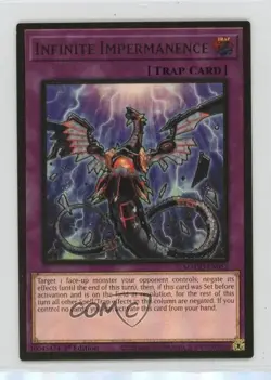 PGR - Infinite Impermanence 1st Ed. YuGiOh Gold Series: Maximum Gold #MAGO-EN052 - Image 1