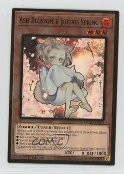 Alt Art - Ash Blossom & Joyous Spring 1st Ed. YuGiOh Gold Series: Maximum - Image 1
