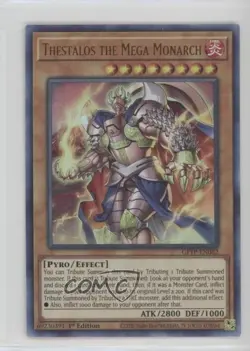 UR - Thestalos the Mega Monarch 1st Ed. YuGiOh Ghosts From The Past #GFTP-EN082 - Image 1