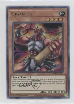 UR - Gigantes 1st Ed. YuGiOh Ghosts From The Past #GFTP-EN074 - Image 1