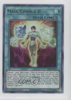 UR - Mask Change II 1st Ed. YuGiOh Ghosts From The Past #GFTP-EN113 - Image 1