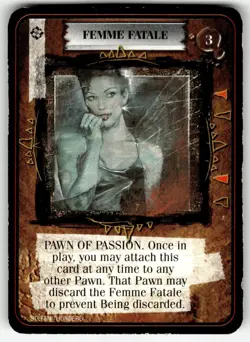1995 Kult Reality is a Lie! Trading card game - FEMME FATALE - Image 1