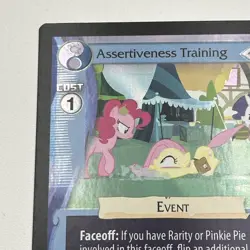 Assertiveness Training a #f31 Foil My Little Pony MLP FIM TCG Enterplay Card - Image 5