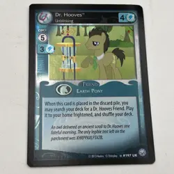 My Little Pony MLP Card DR. HOOVES Unblinking #197 UR 2013 Enterplay - Image 1