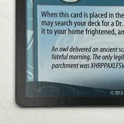 My Little Pony MLP Card DR. HOOVES Unblinking #197 UR 2013 Enterplay - Image 2