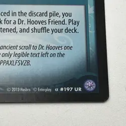 My Little Pony MLP Card DR. HOOVES Unblinking #197 UR 2013 Enterplay - Image 3