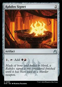 Rakdos Signet RVR LP MTG - Image 1