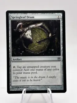 Springleaf Drum 162/165 Born of the Gods MTG LP - Image 1