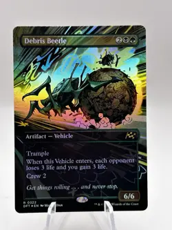 Debris Beetle 0322 Foil Borderless Aetherdrift DFT MTG NM - Image 1