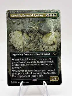 Aatchik, Emerald Radian 0360 Borderless Aetherdrift DFT MTG NM - Image 1