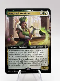 Bess, Soul Nourisher 167 Extended Art Commander: Streets of New Capenna MTG NM - Image 1