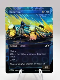 Hulldrifter 0300 Foil Borderless Aetherdrift DFT MTG NM - Image 1