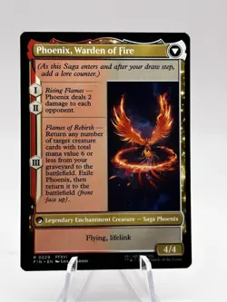 Joshua, Phoenix's Dominant 0229 Final Fantasy FIN MTG NM - Image 2