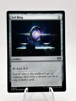 Sol Ring 0410 Commander Masters CMM MTG NM - Image 1