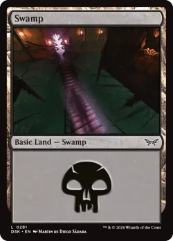MTG Foil - Swamp (0281) - 281 / NM / English - Image 1