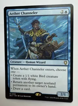 Aether Channeler MTG BLC 0160 Rare NM - Image 1