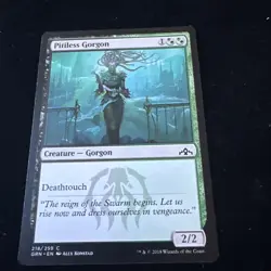 Pitiless Gorgon - Guilds of Ravnica #218/259 MTG Magic The Gathering - Image 1