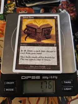 MTG Jalum Tome 🇬🇧 🟨 Nm 7th Edition Magic the Gathering Rare 2001 Artifact Og - Image 2