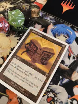 MTG Jalum Tome 🇬🇧 🟨 Nm 7th Edition Magic the Gathering Rare 2001 Artifact Og - Image 4