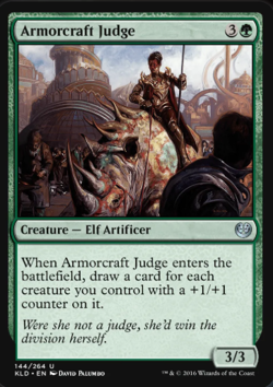 MTG Magic the Gathering Armorcraft Judge (144/264) Kaladesh - Image 1