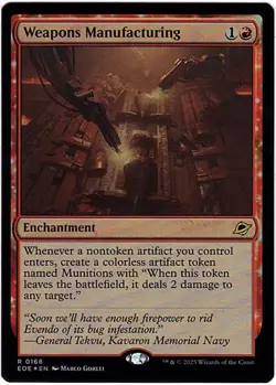 MTG Edge Of Eternities Weapons Manufacturing Foil (Rare) - Image 2