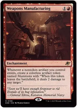 MTG Edge Of Eternities Weapons Manufacturing (Rare) - Image 1
