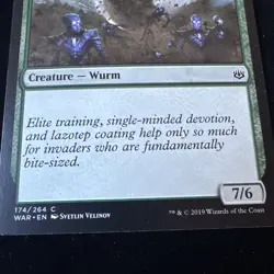 Primordial Wurm - War of the Spark - Magic the Gathering MTG Nice! - Image 2