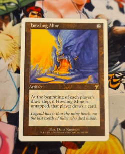 Howling Mine Nm Magic the Gathering Eng 7th Seventh Edition 2001 MTG OG Card - Image 1