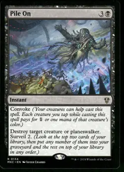 1x Pile On - Commander: Murders at Karlov Manor - NM - MTG - Image 1