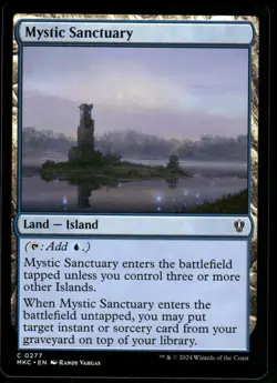 1x Mystic Sanctuary - Commander: Murders at Karlov Manor - NM - MTG - Image 1